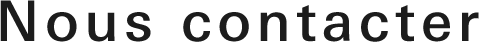 Nous contacter