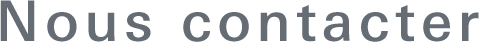 Nous contacter